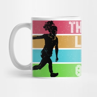 Throw Like A Girl Mug